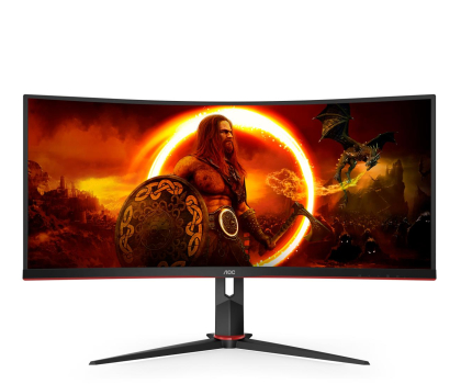 Monitor LED 32" i większy AOC 34'' CU34G2XP/BK Czarny